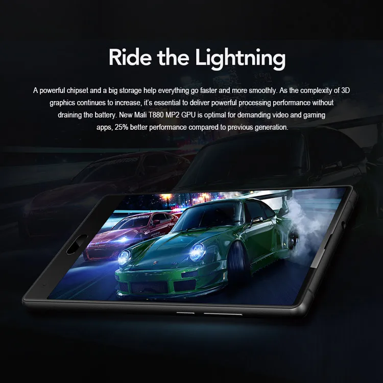 MAZE ALPHA 6GB RAM 64GB ROM MTK Helio P25 2.5GHz Octa Core 6.0 Inch 2.5D Corning Gorilla Glass LG FHD Screen Dual Camera Android 7.0 4G LTE Smartphone