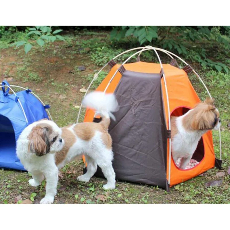 Outdoor Camping Pet Tent Bed Portable Indoor Folding Camping Pet Dog