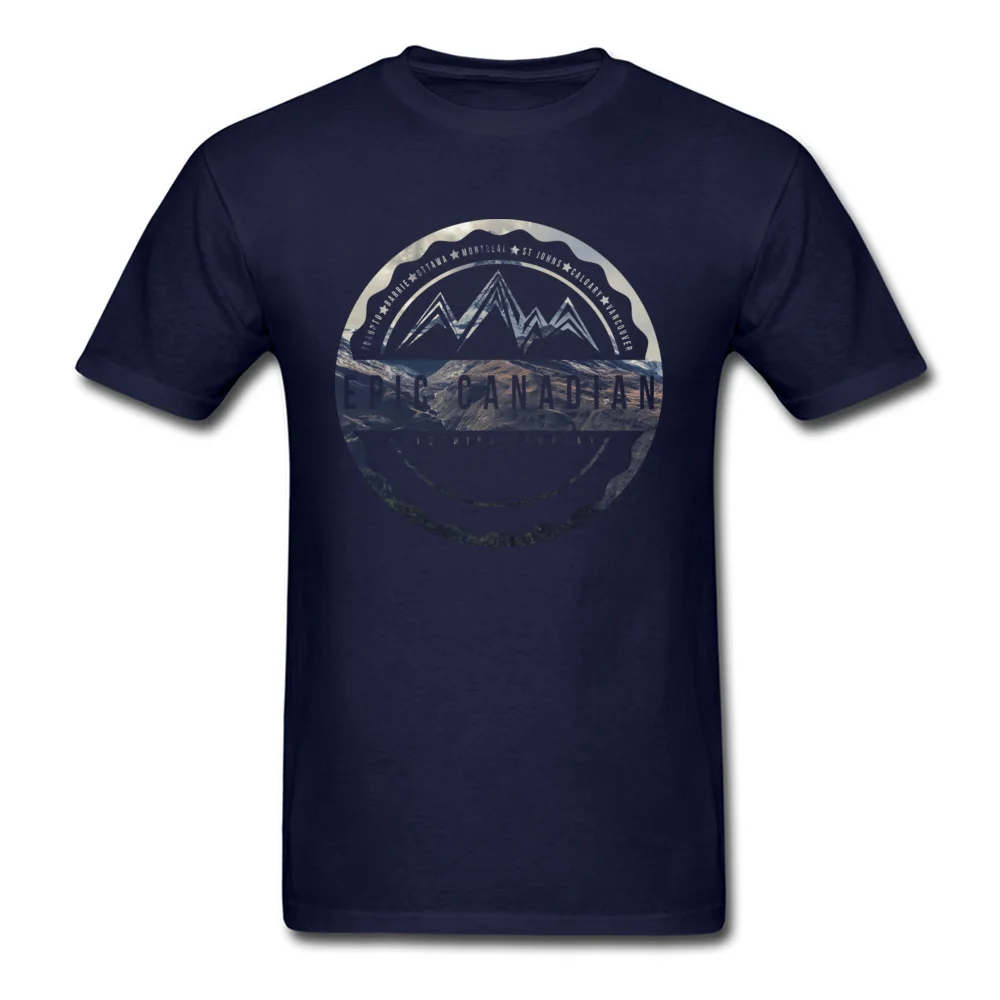 Printed Camisa Top T-shirts Family ostern Day Short Sleeve Crew Neck Tees 100% Cotton Fabric Men's Casual Tops & Tees Epic Canadian Clothing Company Photo Logo navy
