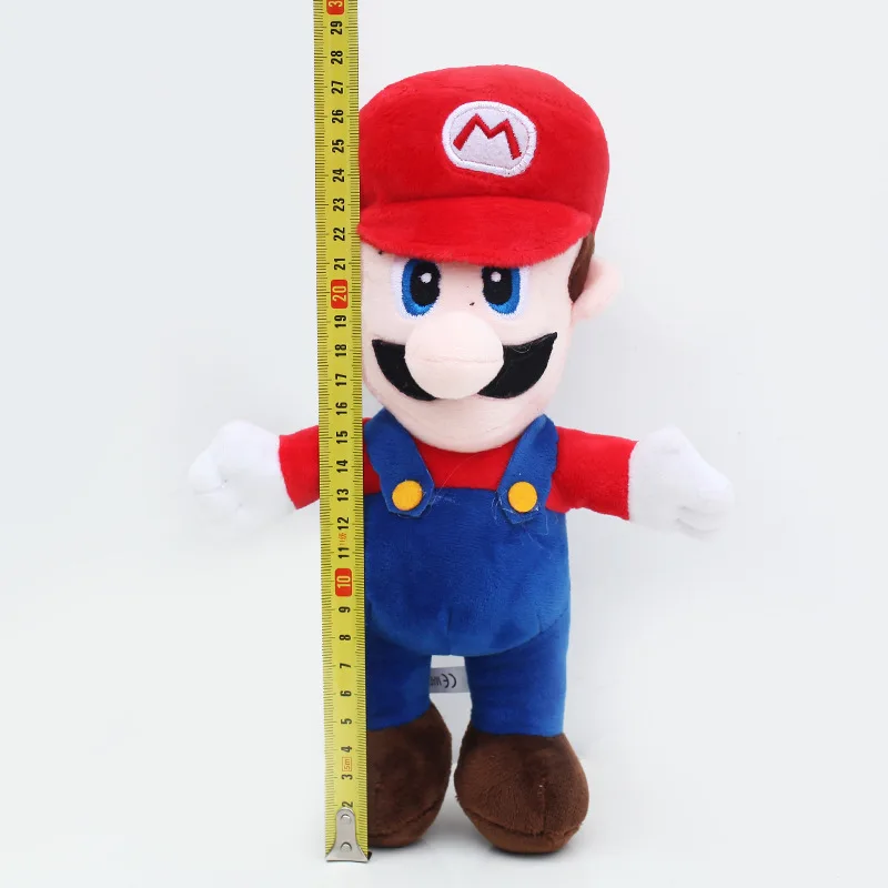 25 см Super Mario Плюшевые Игрушечные лошадки Super Mario Bros стенд Mario& LUIGI Плюшевые куклы мягкая игрушка Подарки для детей Детская