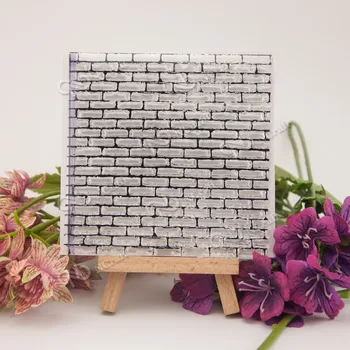 

Brick wall Transparent Clear Silicone Stamp/Seal for DIY scrapbooking/photo album Decorative