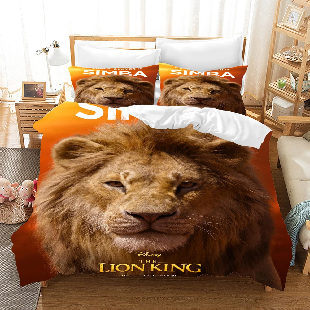 The Lion King Simba 3d Bedding Set Duvet Covers Pillowcases Twin Full Queen King Comforter Bedding Sets Bedclothes Bed Linen The Lion King Simba 3d Bedding Set Duvet Covers Pillowcases Twin Full Queen King Comforter Bedding Sets Bedclothes Bed Linen
