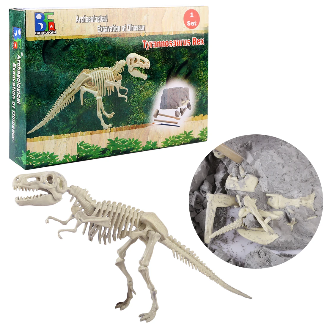 Динозавр набор раскопки игрушки детей Творческий динозавр археологии модель раскопки развивающие для маленьких детей 5 лет