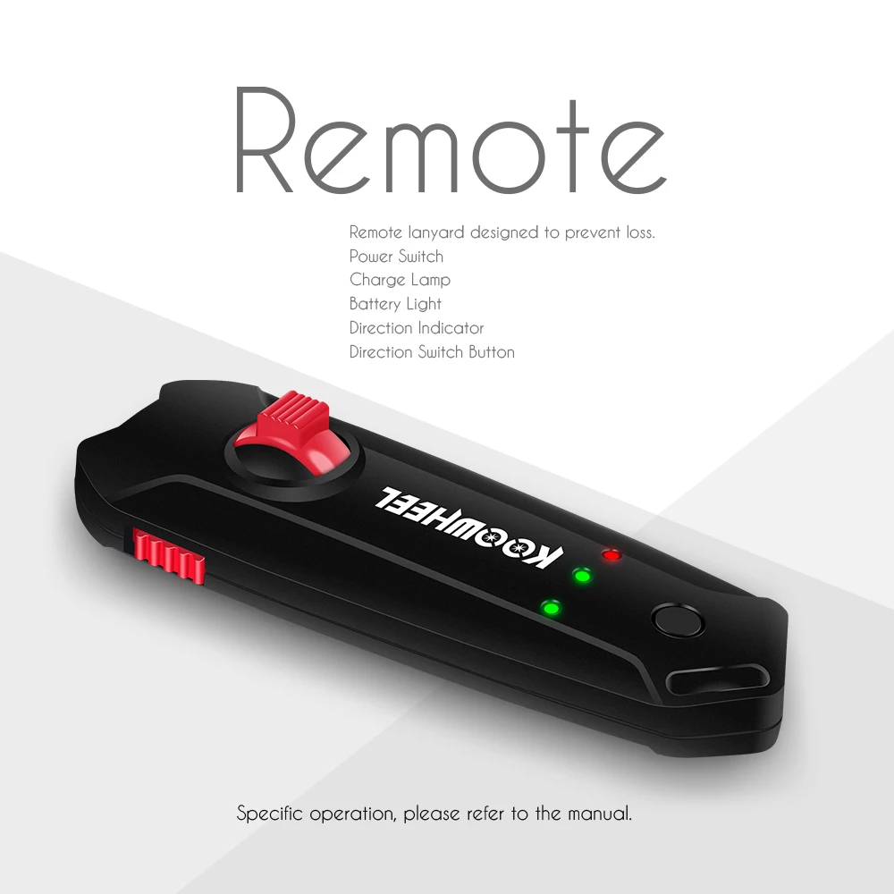 Updated Koowheel controller for D3M electric skateboard remote control