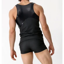 Мужской короткий жилет BOYTHOR с жилетом и жилетом. Шоу Бар Ночной танец личный заказ