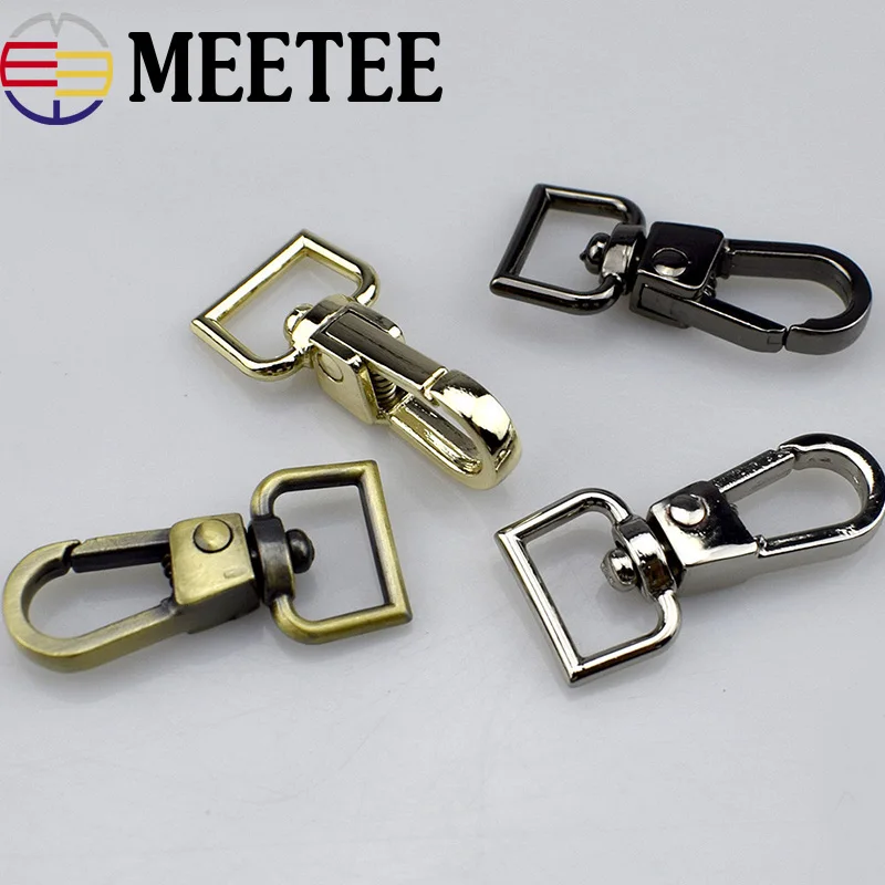 20Pcs Metal Bag Buckle Dog Collar Buckles Handbag Strap Chain Clasps