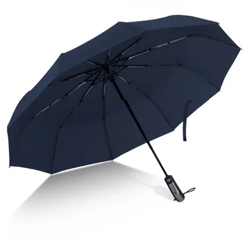 

Custom Automatic Umbrella Men Women Windproof Business Large Folding Umbrella Clear Golf Umbrellas Large Rain Umbrellas 50ys006