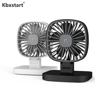 

Kbxstart 12V/24V Universal Portable Mini Car Fan Rotatable Small Desktop Air Cooling Electric Fan Third Gear Ventilador Home Car