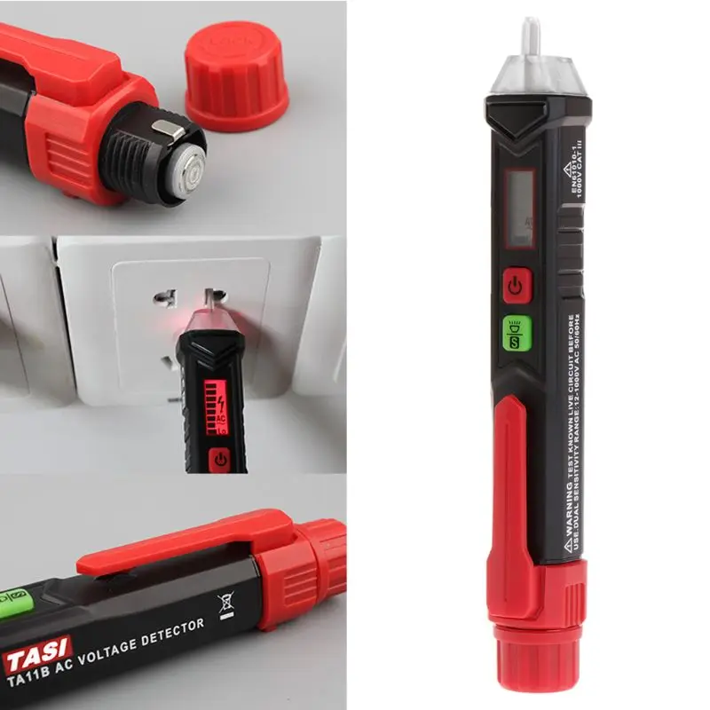 Non contact AC Voltage Detector LCD Digital Electric Tester Handy Volt