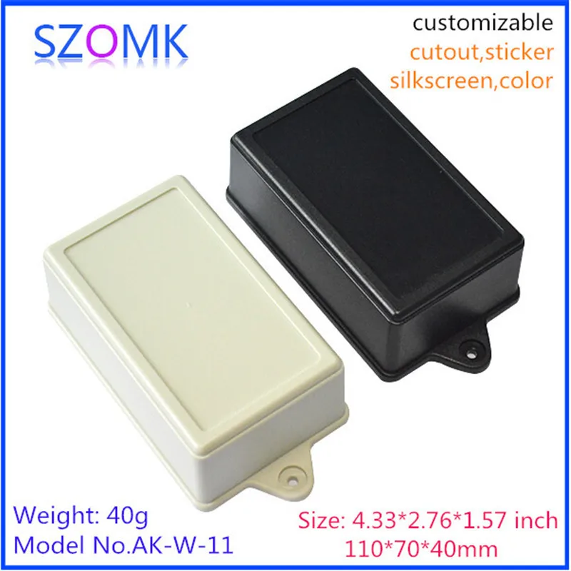 plastic box enclosure electronics junction housing abs plastic instrument enclosure project enclosure housing case szomk diy enclosure (1).jpg