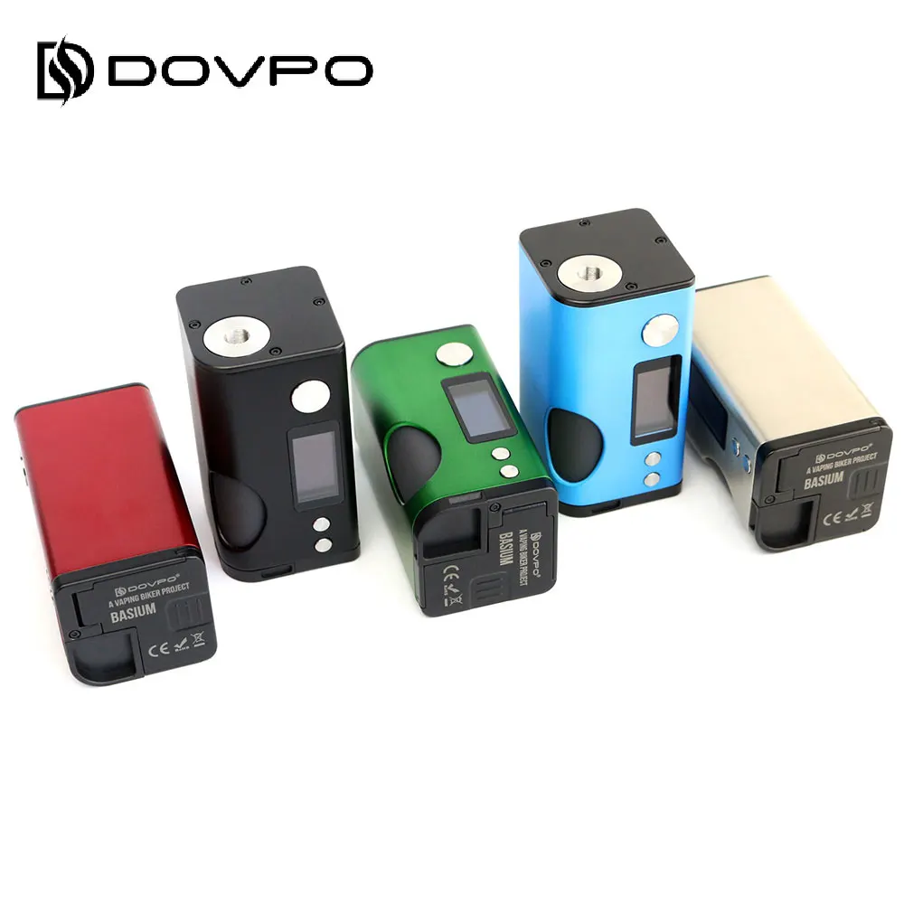 

Original 180W Dovpo Basium VV Squonk MOD with 6ml Squonk Bottle & 0.96 Inch OLED Screen No 18650 Battery Box Mod Vs Rage Mod