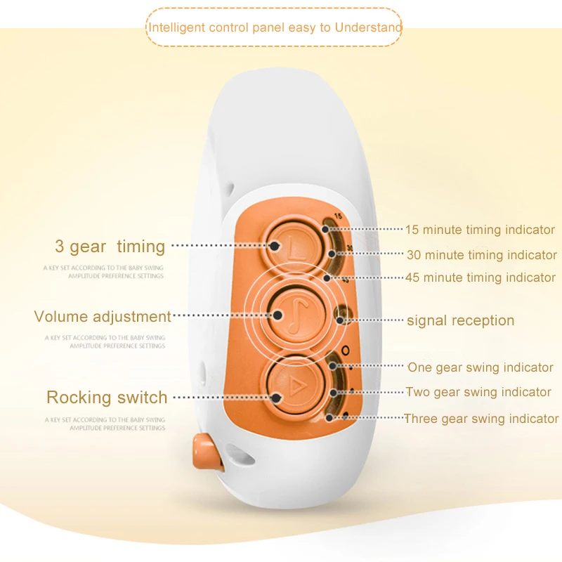 Us 142 11 27 Off New Model Primi Auto Swing Baby Cradle Electricity Big Space With Mattress Bluetooth And Newborn Sleeping Bed In Cradle From Mother