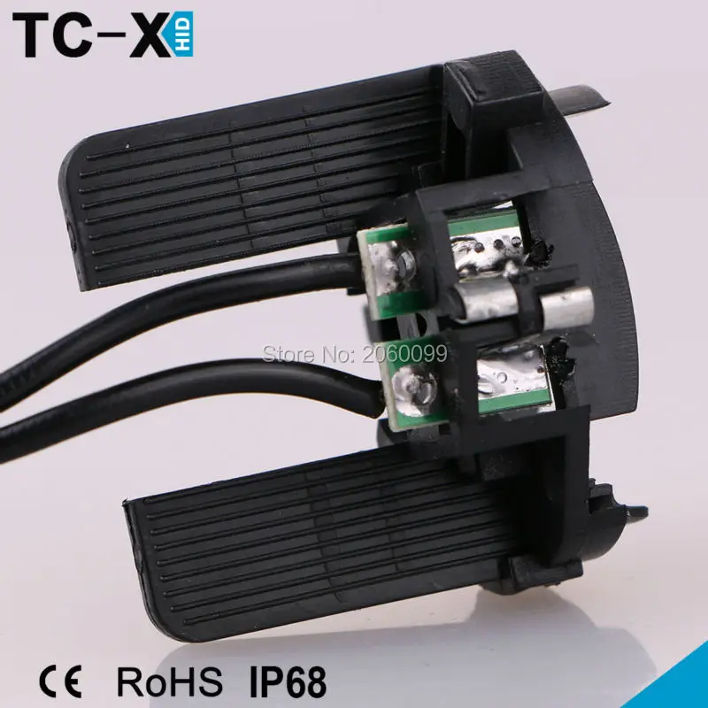 TC-X 2 Pieces VW Golf 7 Xenon H7 Headlight Bulbs Adapter for Tiguan /Scirocco / Sharan /Touran HID Lamp Holders Base Retainers