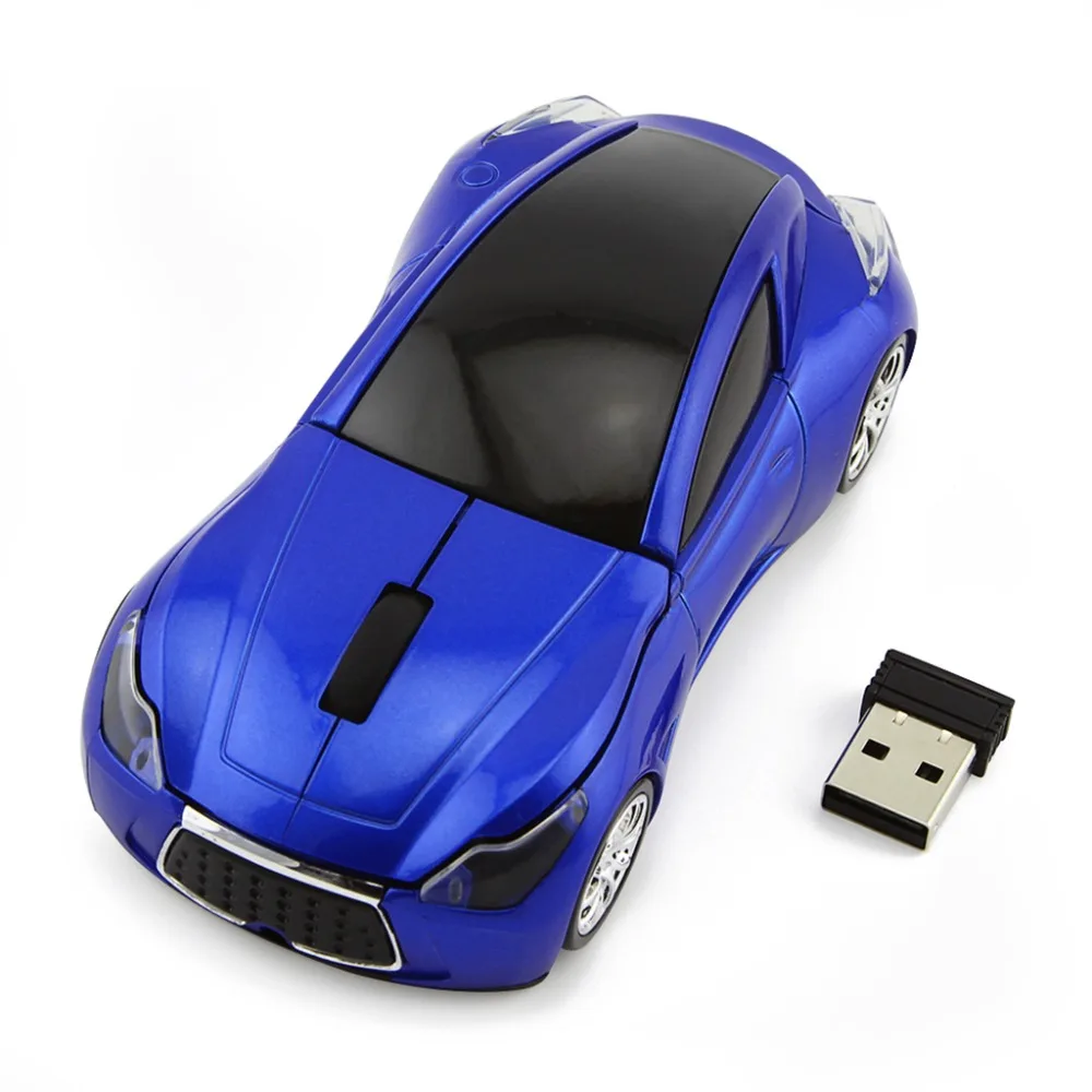 2,4 ГГц беспроводной автомобиля в форме мышь Мыши компьютерные с USB приемник для ПК ноутбук интимные аксессуары