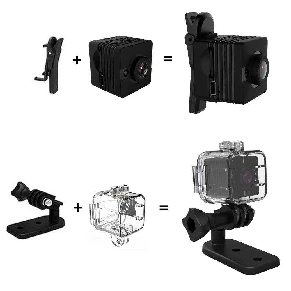 1080P HD SQ11 SQ12 Mini Camera SQ13 SQ23 Wifi Micro Cam Video Audio Recorder Camara Espia Gizli Kamera Support Hidden TF Card