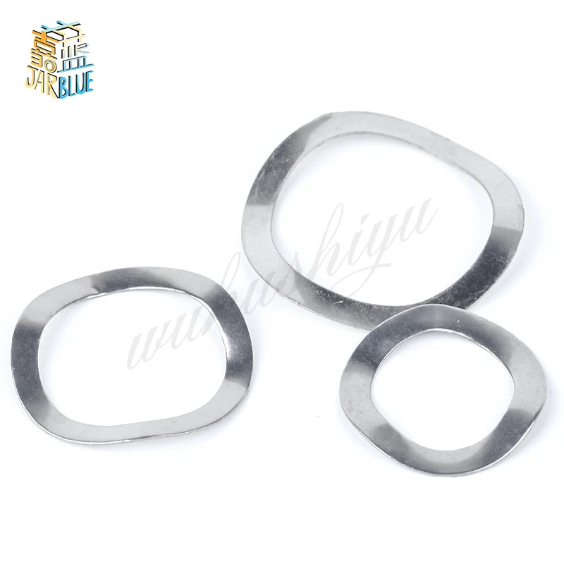 10 M7 Metric Steel Wave Washer Zinc plated 7mm Curve Washers 7 mm