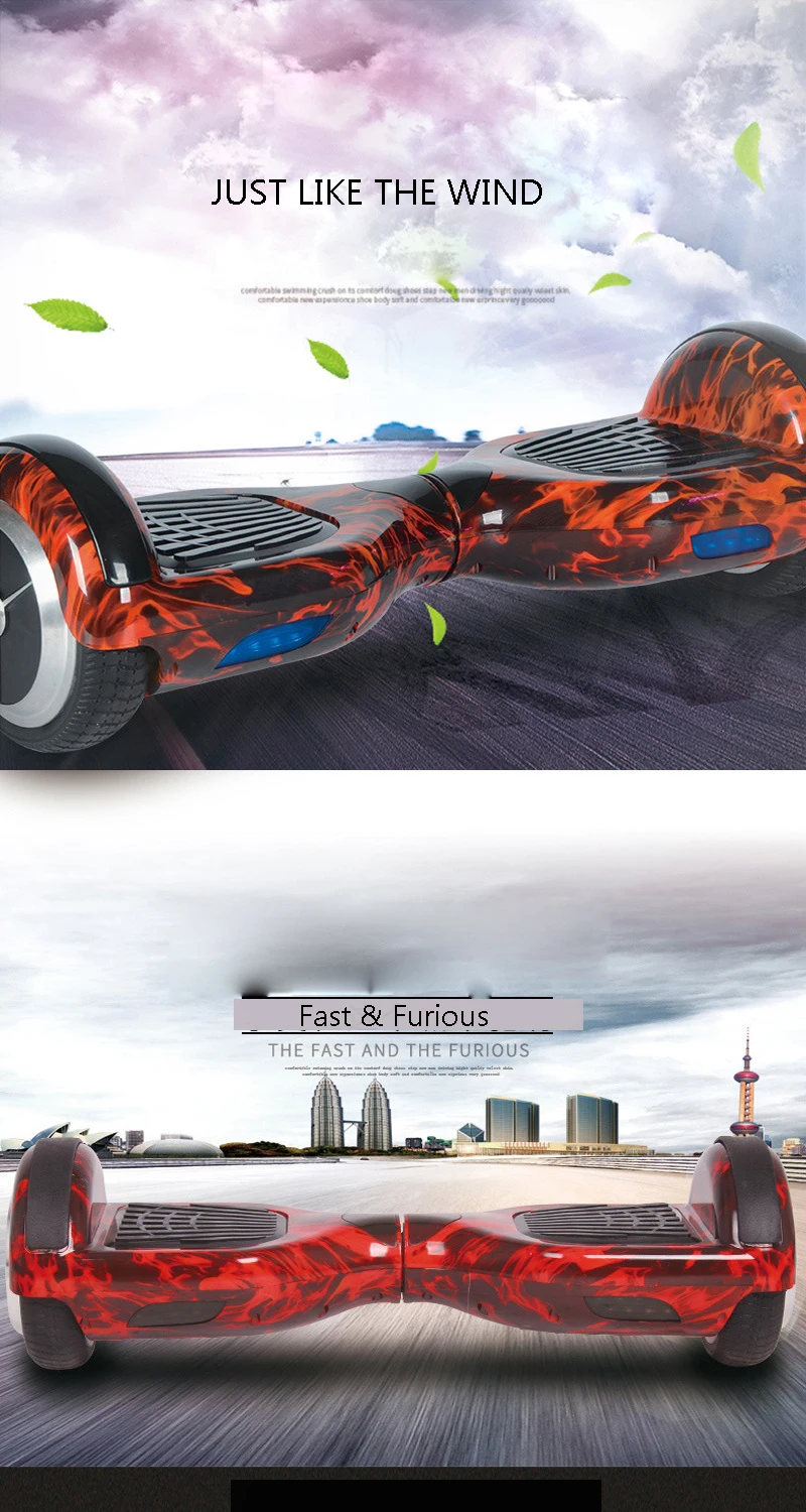 Flash Deal Electric Scooter Hoverboard ProtableS Incloud Bag ding 6.5 Inch 42V  Two Wheels  Self Balance for Adult Men Women Scooter 0