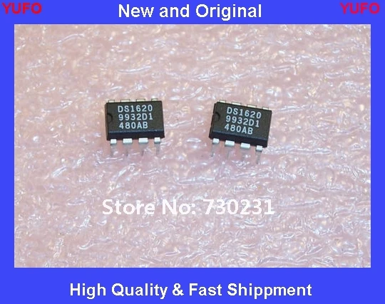 

Free Shipping QTY (2) DS1620 SEMI 8 PIN DIP DIGITAL THERMOMETER NOS ..FREE SHIPPING