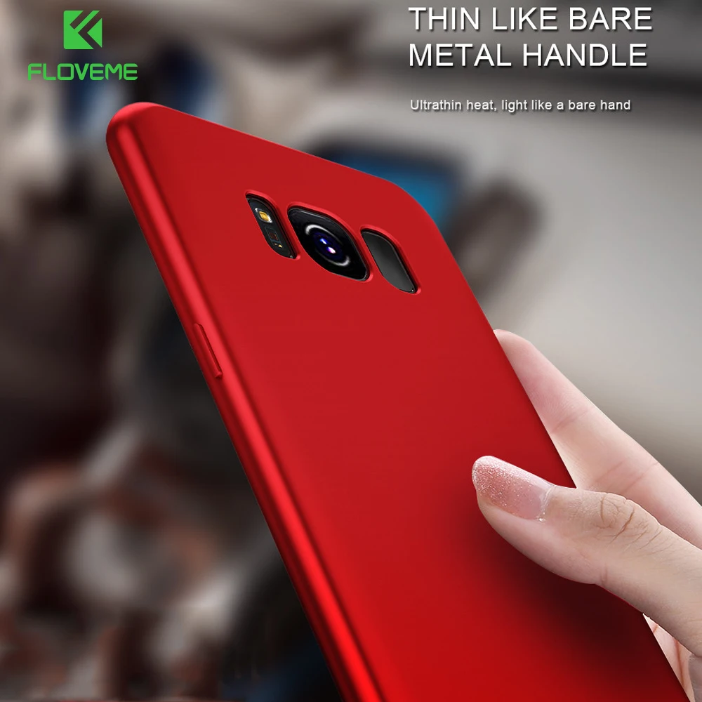 

FLOVEME Smooth Touch Case For Samsung Galaxy S9 Plus Galaxy S8 Plus Case For Samsung Galaxy S8 Plus Galaxy S9 Plus Back Cover