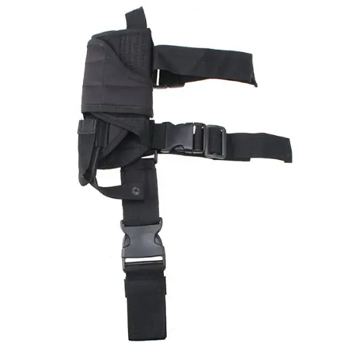 ELOS-Tactical Army Pistol/Gun Drop Leg Thigh Holster - Black