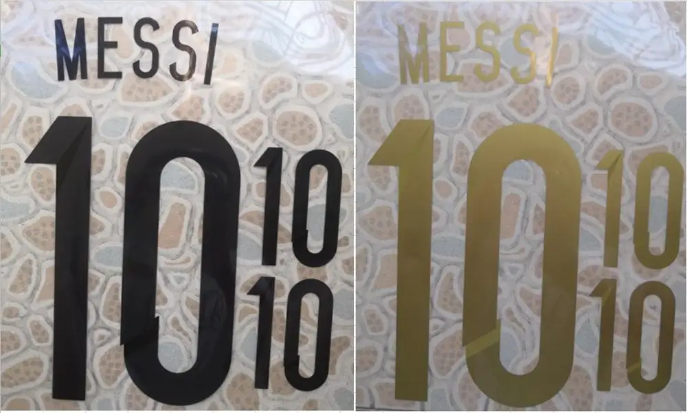 

2014 2015 Argentina MESSI #10 nameset patch badge
