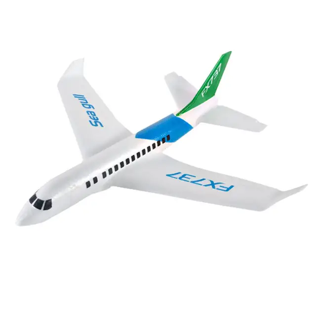 US $7.84 Educational Model Funny FX737 480mm Wingspan Hand Throwing Glider Fixed Wing RC Racing Airplane DI
