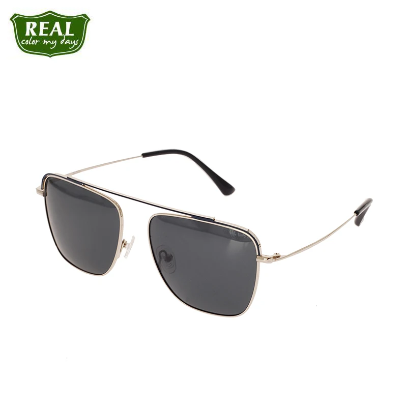 

2019 Fashion Square Frame Retro Polarized Light Sunglasses Metallic Stainless Steel Male Female Shading Uv400 Pilot Glasses