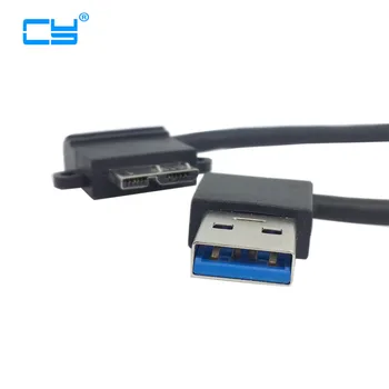 

High Quality 90 Degree USB3.0 Data Charging Cable A Male to Micro B Male Cable USB 3.0 Cable Adapter Right angle For HDD Case