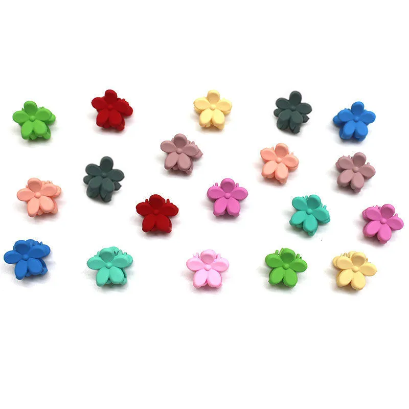 

New fashion baby girl small hairpin toy cute candy color flower hair clip toy hair clip hair accessories children gift