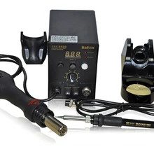 SBK8586 2 в 1 Термовоздушная паяльная станция цифровая паяльная фена++ паяльная станция Железный 220 В 700 Вт