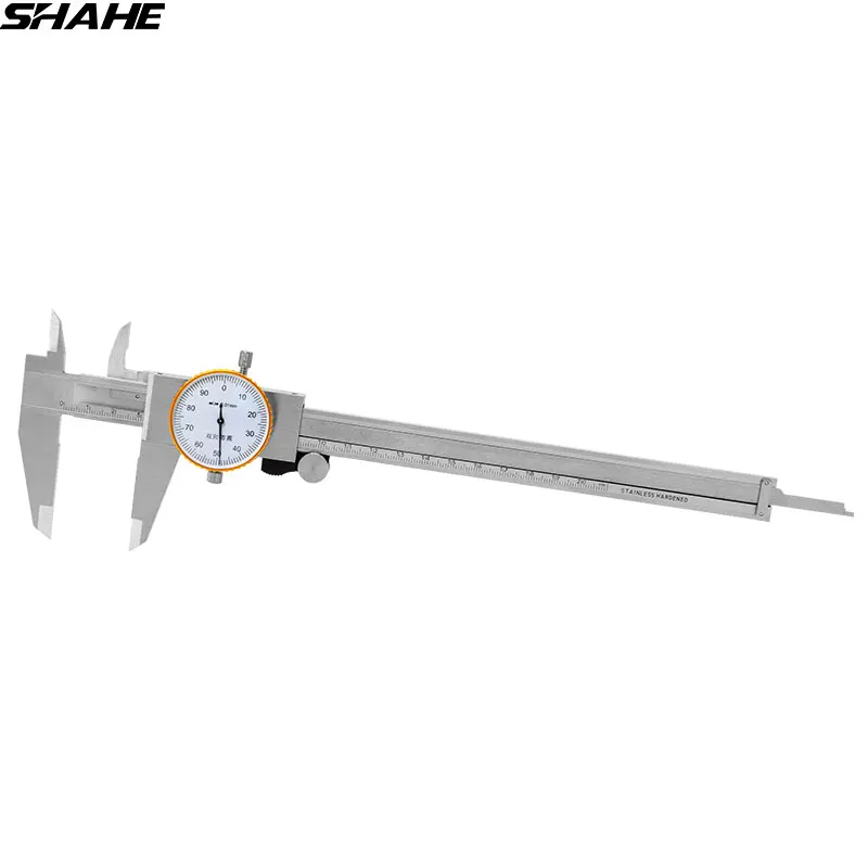 SHAHE Dial Vernier Caliper 0 200 mm 0.01 mm Metric Gauge Measuring Tool