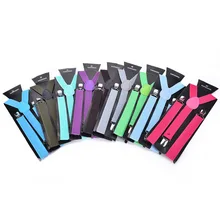 Регулируемые подтяжки на клипсах эластичные женские Y-Back 3 клип на подтяжках мужские Эластичные подтяжки для брюк