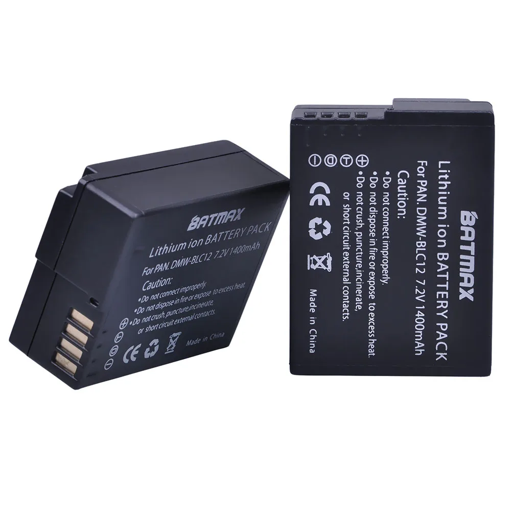 Billig 2 Pcs DMW BLC12 DMW BLC12E BLC12 Batterie + USB LCD Ladegerät für Panasonic Lumix DMC FZ200, FZ300, FZ1000, FZ2500, G5, G6, G7, GX8, G85