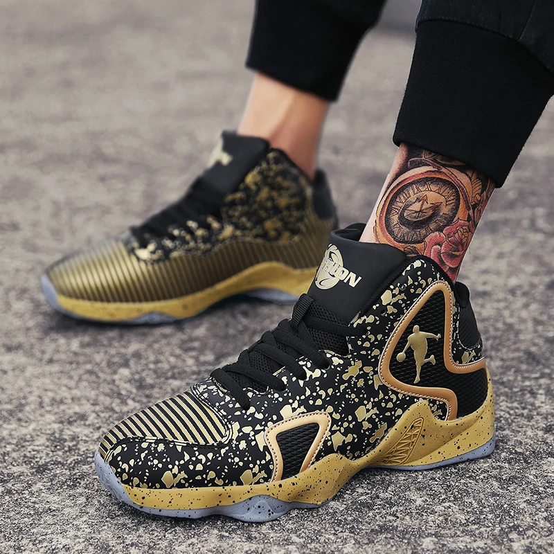 

Plus Size 45 Bakset Homme 2018 Hot Brand Men Cool Basketball Shoes Sneakers Mens Retro Breathable Sport Shoes Male Jordan Shoes