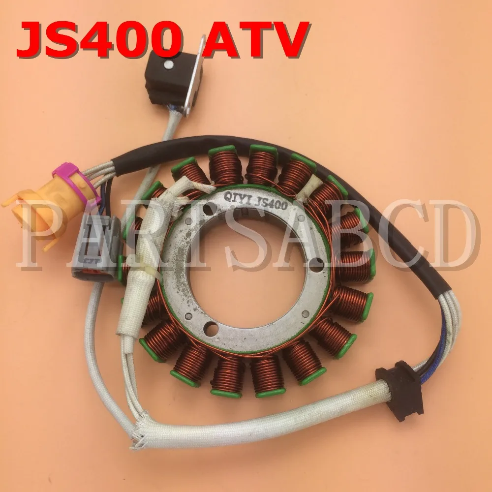 Запчасти ABCD JS400 Jianshe 400CC ATV Quad 18 статор катушки Bashan запчасти|atv parts|atv quadjianshe 400cc atv |