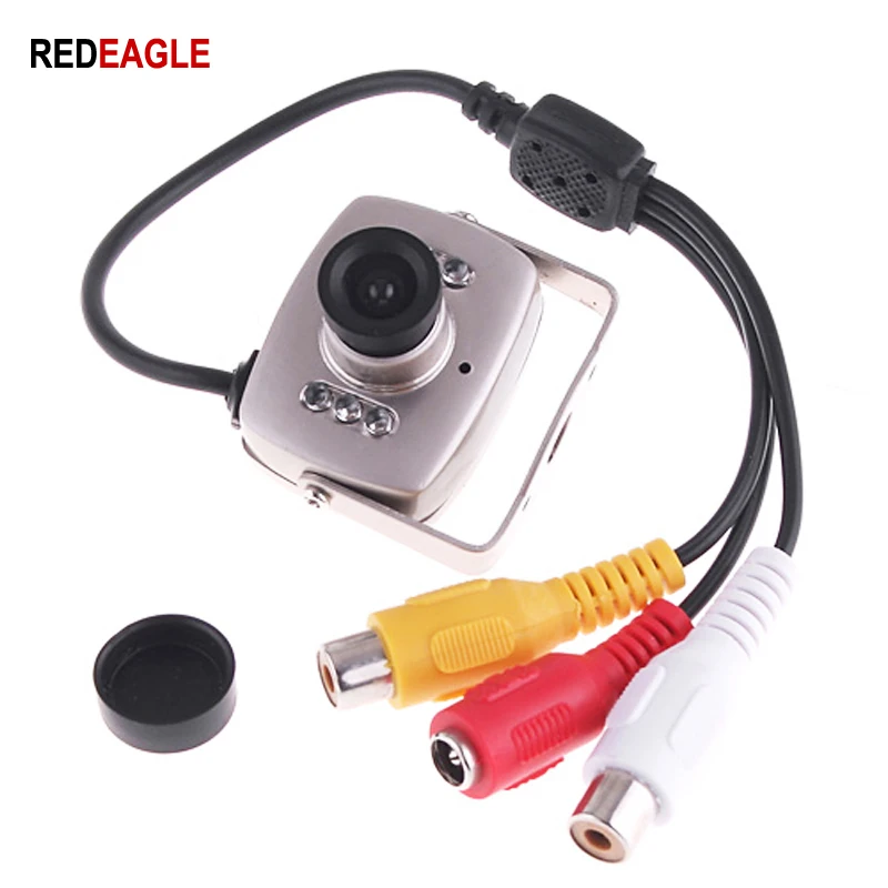 REDEAGLE Mini CCTV Video Camera 600TVL CMOS Color 940nm Night Vision Infrared Analog Security Cameras redeagle mini cctv video camera 600tvl cmos color 940nm night vision infrared analog security cameras