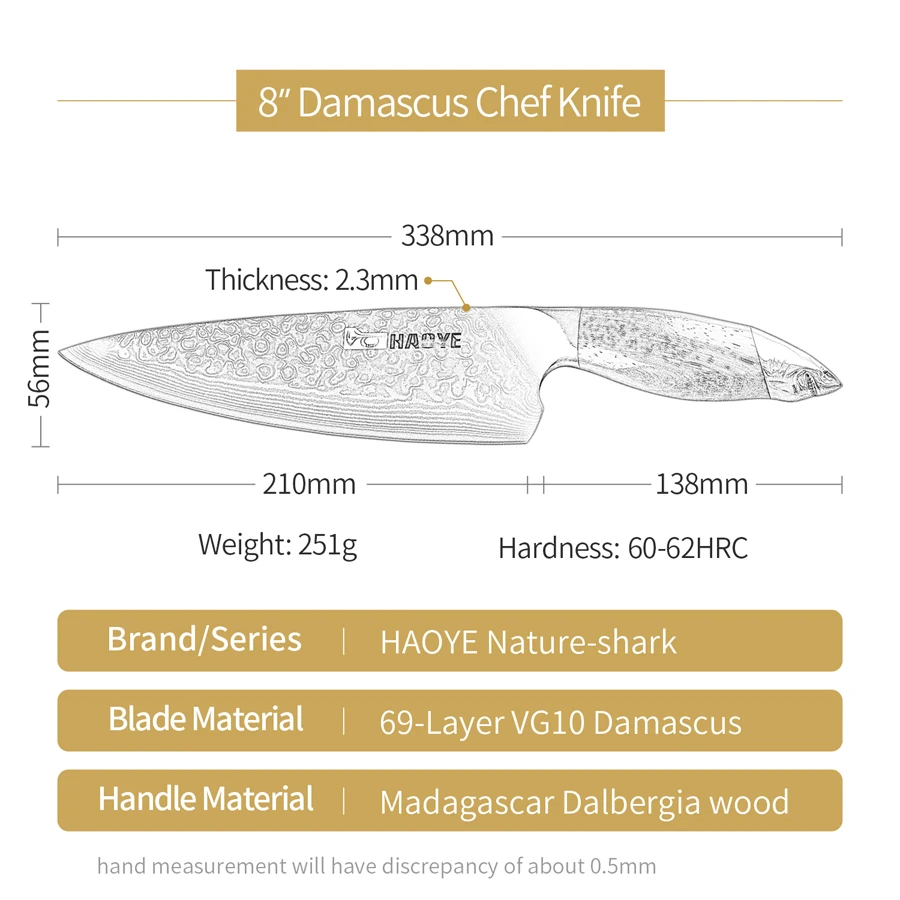 Tanie Japoński 67 warstwy vg10 damaszek kucharz nóż noże kuchenne ze stali profesional szerokie ostrze sandałowe uchwyt luksusowe Gyuto 2019 nowy