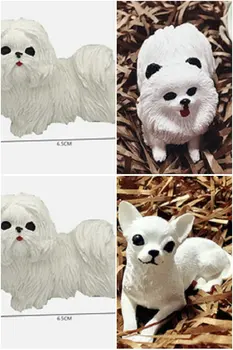 

Chihuahua Pomeranian Shih Tzu Aromatherapy Plaster Decoration Mold Silicone Chocolate Mousse Cake Decoration Mould
