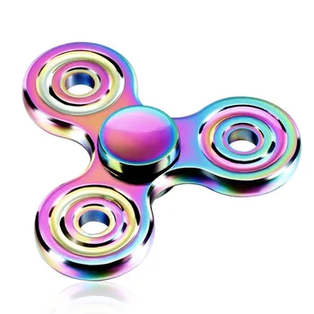 

Colorful Gyroscope Fingertips Zinc alloy Metal Hand Spinner Fidget Spinner toys