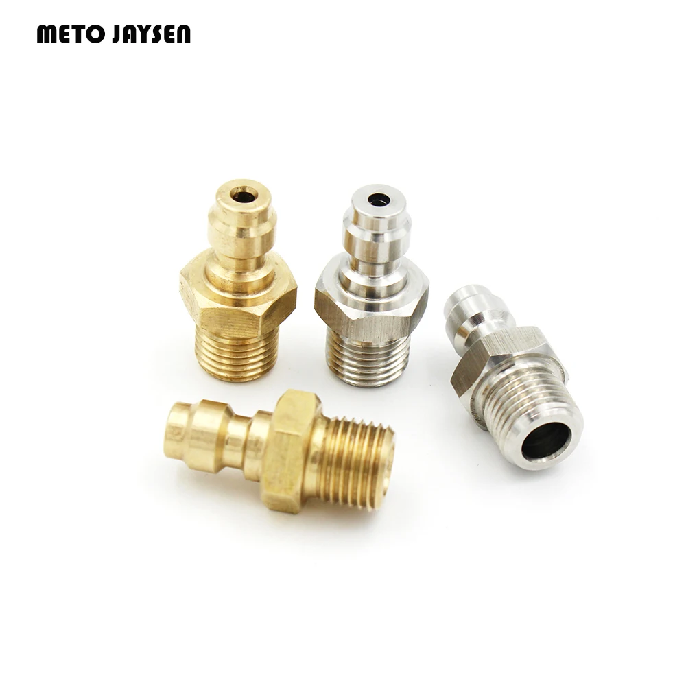 PCP Airforce Paintball Stainless Steel 8MM Male Plug Quick Coupler