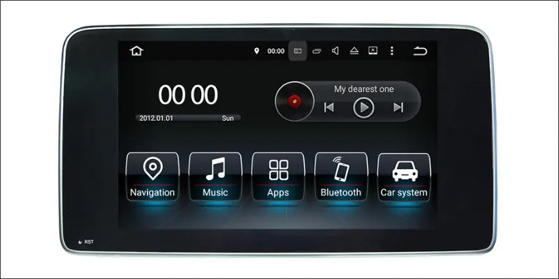 Liislee Android мультимедиа для Mercedes Benz CLA/GLA/CLS/A/G класс Радио стерео CD DVD плеер gps Navi навигационная система