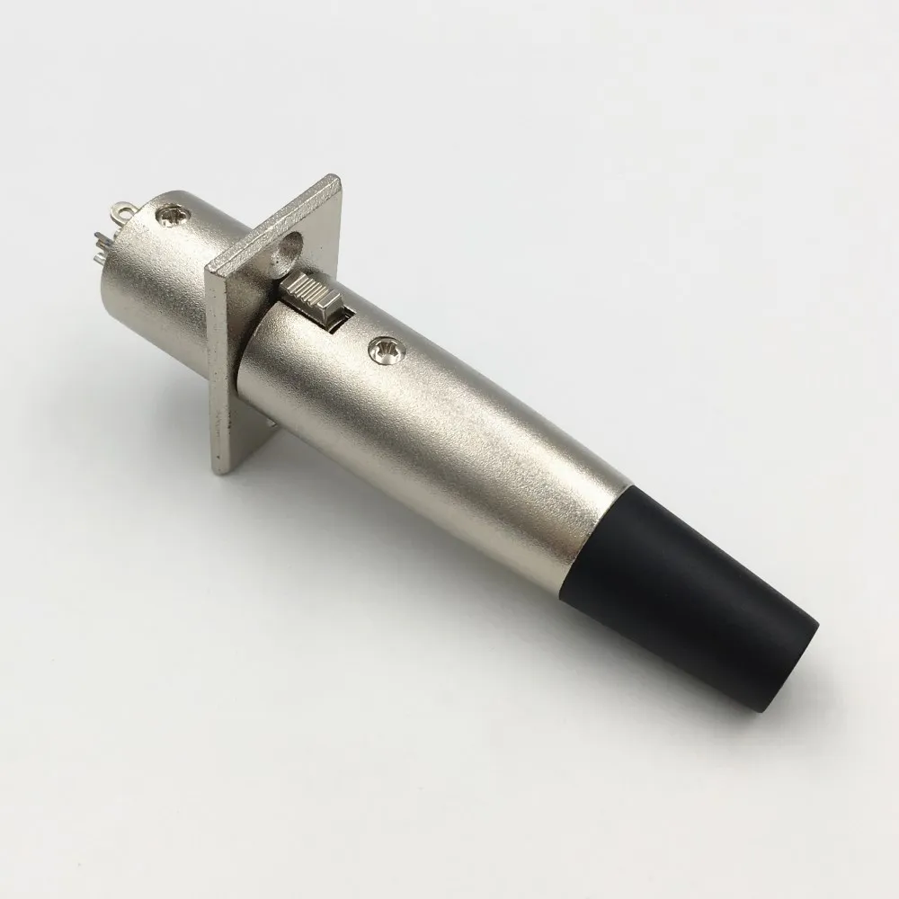 1 комплект 6 контактный разъем XLR Мама + папа аудиоразъем для микрофона