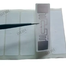 10 шт. ISO 18000-6C 915 МГц UHF RFID тег AZ 9662 H3 чип пассивная rfid-метка, UHF наклейка размер этикетки: 73*23 мм Диапазон чтения 6 м-8 м