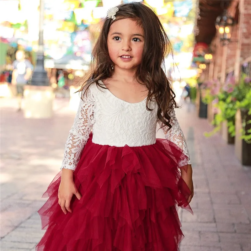 Детское платье для маленьких девочек праздничные торжественные платья фатиновое платье-пачка с открытой спиной
