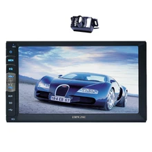 7″ Touch Screen MP5 Stereo NO-DVD Player Bluetooth Hand-free Call Head Unit Car Radio Autoradio USB/SD Music SWC free Camera FM