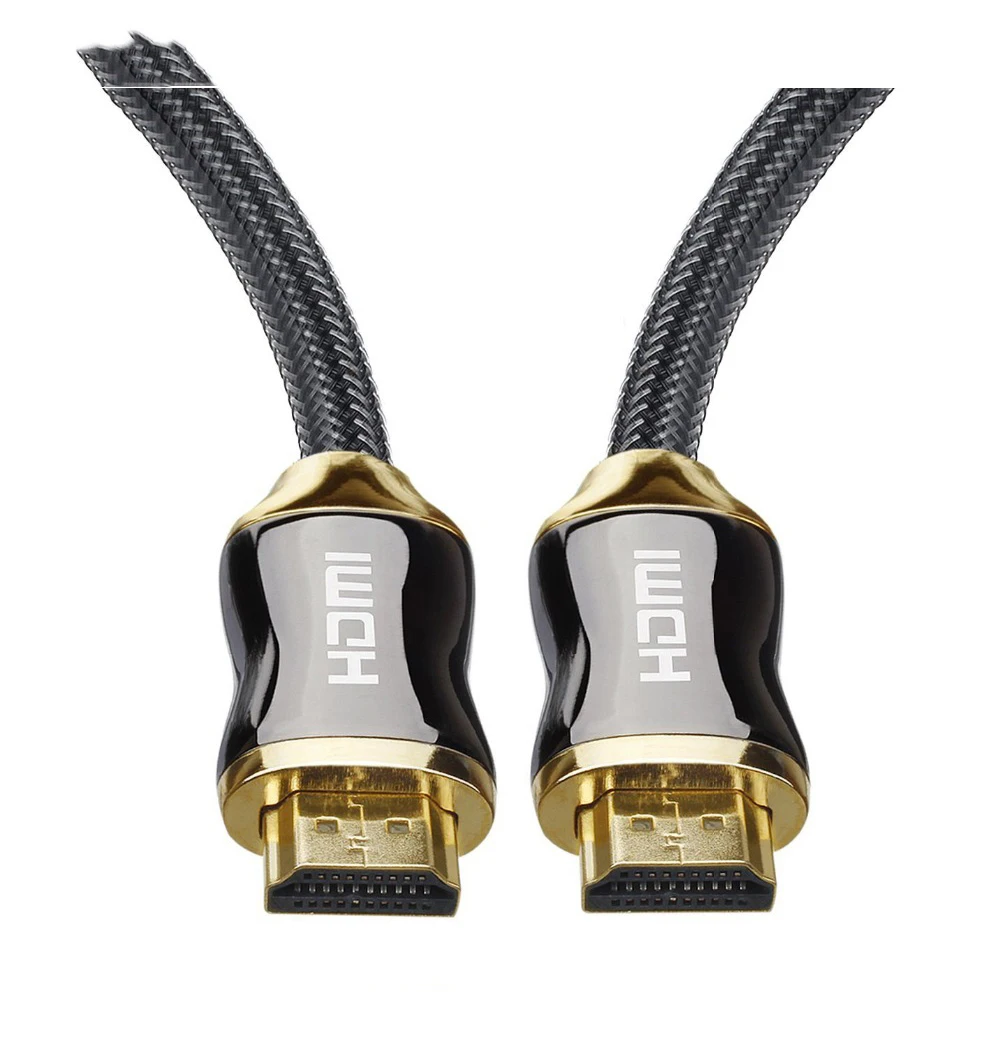 EtopLink HDMI Cable HDMI to HDMI Cable HDMI 2.0 Cable Adapter 4K 3D 1080P for Apple TV Nintendo Switch LCD PS3 PS4 projector PC