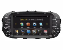 HD 2 din 8″ Car DVD GPS Navigation for Kia Soul 2014 With Bluetooth IPOD 1080P TV Radio / RDS SWC AUX IN USB