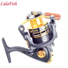 LIDAFISH металлическое колесо 12BB Передняя разгрузка KB1000-6000 серии металлическая головка рыбьего колеса металлическая рокер вращающаяся катушка