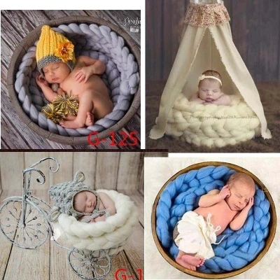 Hot wool roving basket filler fiber baby photography photo newborn photo prop for newborn babies pretzel Hot wool roving basket filler fiber baby photography photo newborn photo prop for newborn babies pretzel