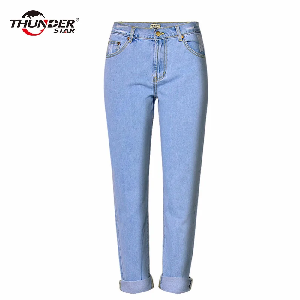 New arrival 2017 Plus Size Vintage Ripped Jeans for Women fashion Torn